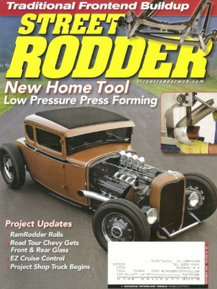 STREET RODDER 2009 NOV - LOW PRESSURE PRESS FORMING, PETE & JAKES FRONTEND
